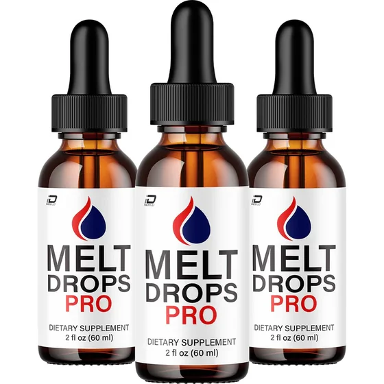 MeltDrops three bottle pack